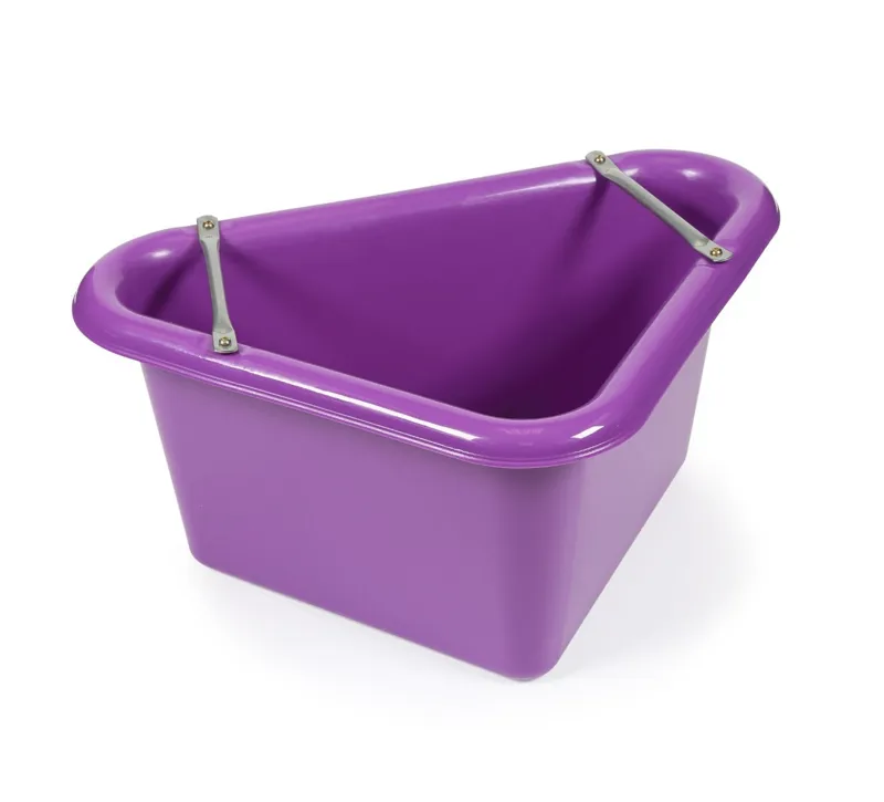 Shires EZI-KIT Corner Manger in Purple